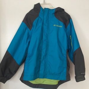 Columbia rain shell